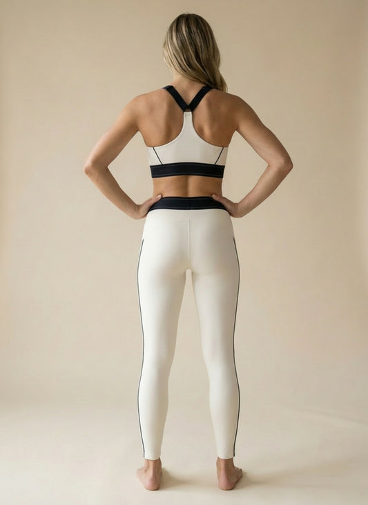 Noonfit Sculpt Set – Yüksek Bel Legging + Destekleyici Spor Sütyeni