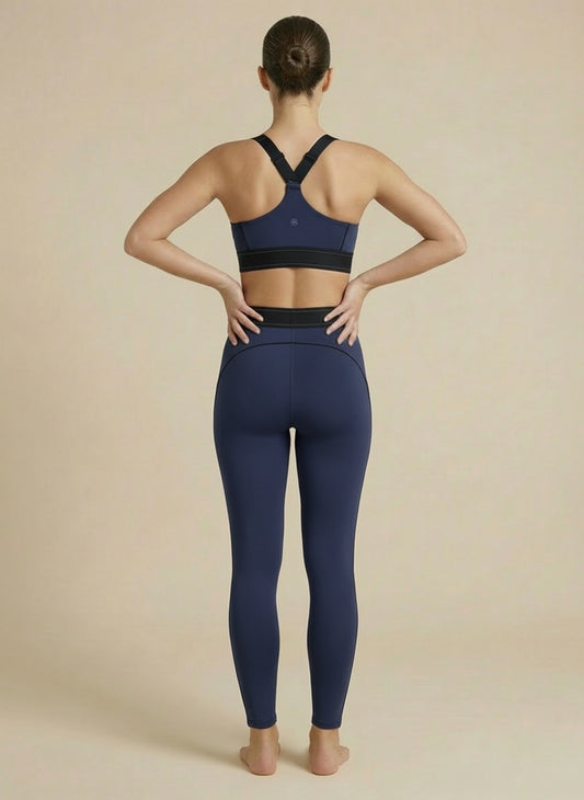 Noonfit Sculpt Set – Yüksek Bel Legging + Destekleyici Spor Sütyeni
