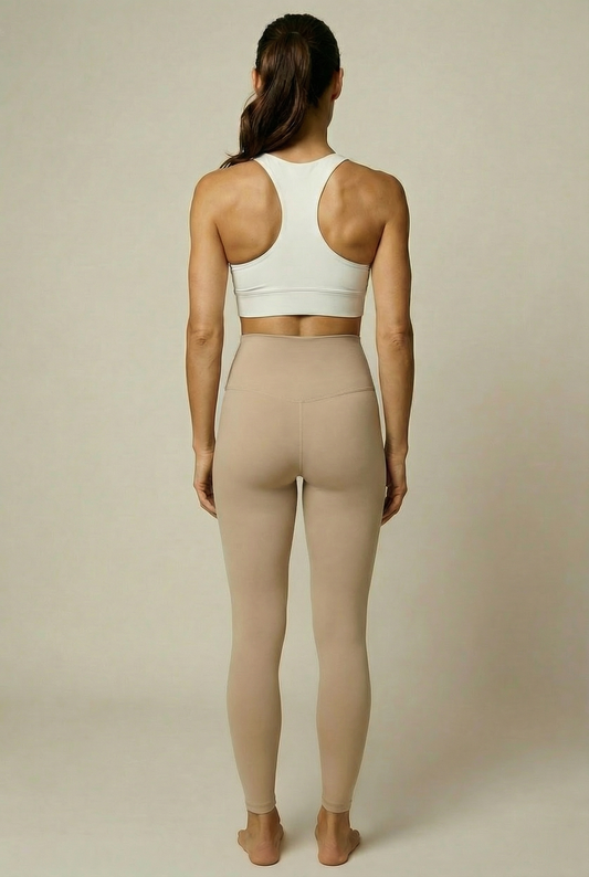 Premium Seamless Yoga Legging – Bej Tayt