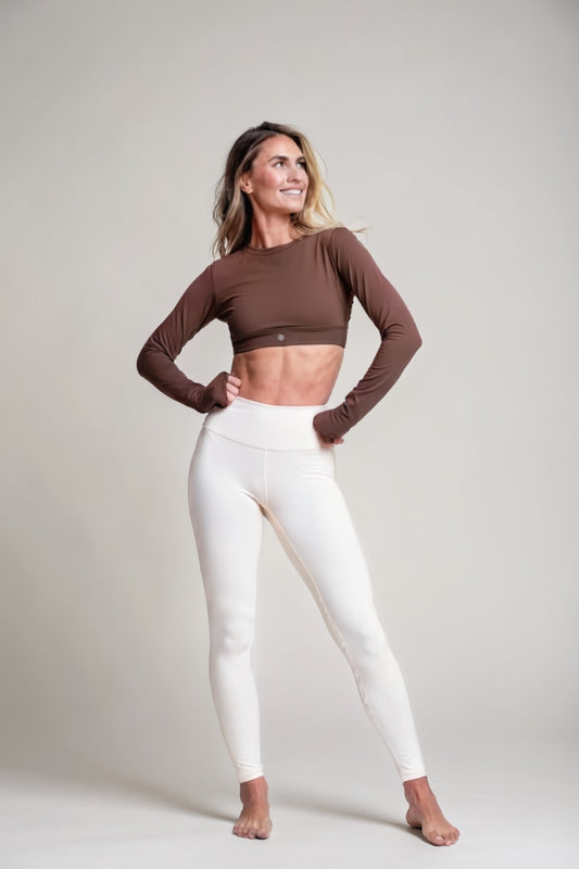 Noonfit Sculpt – Long Sleeve Crop Top