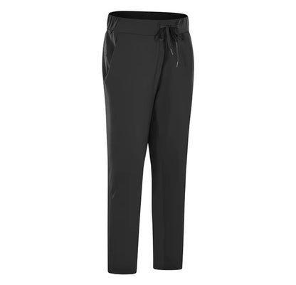 Noonfit Flow – Yüksek Bel Toparlayıcı Yoga & Günlük Pantolon | Dört Yönlü Streç -Antrasit Mavi