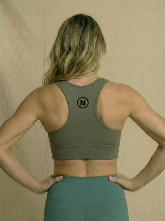 Premium Seamless Sports Bra – Yeşil Spor Sütyen