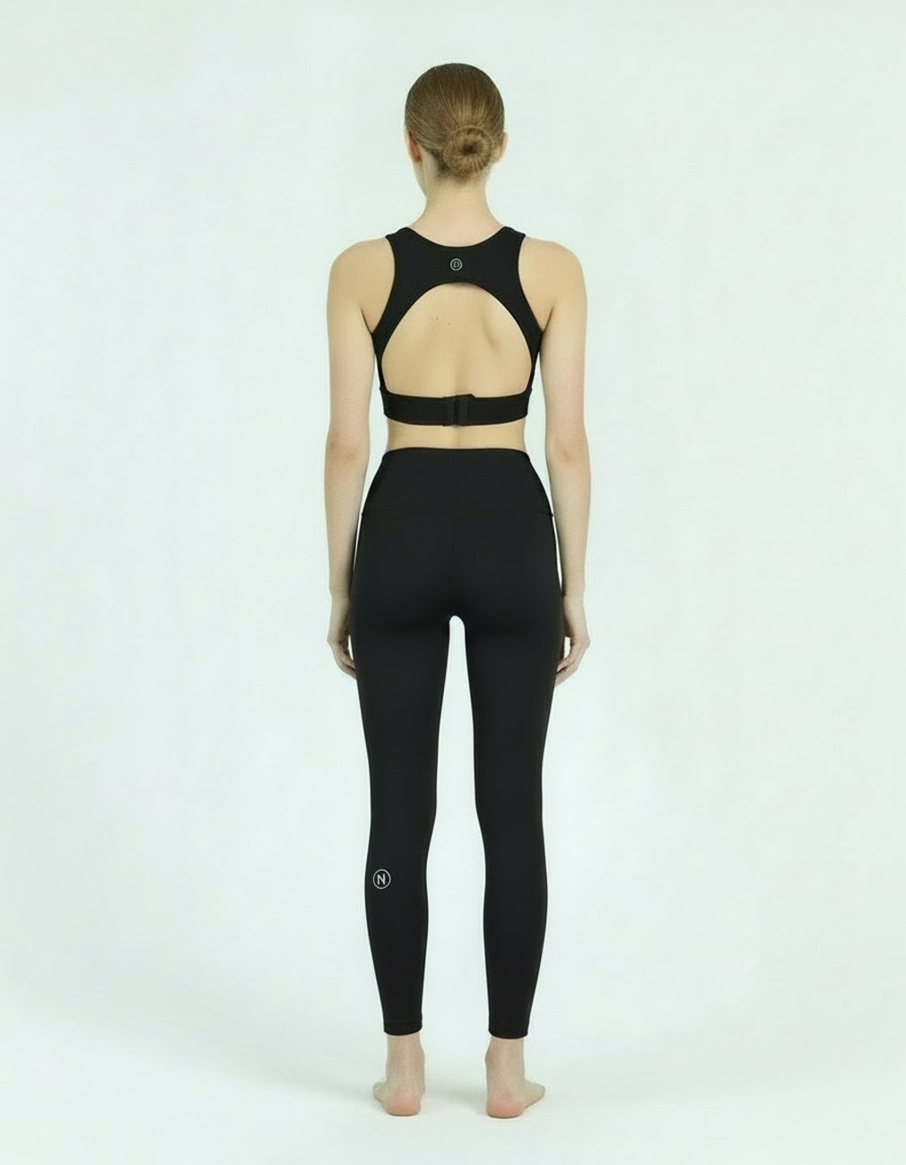 Noon Fit Noonfit Flow Yüksek Bel Pilates & Yoga Taytı + Destekleyici Spor Sütyeni Kadın Spor Takım