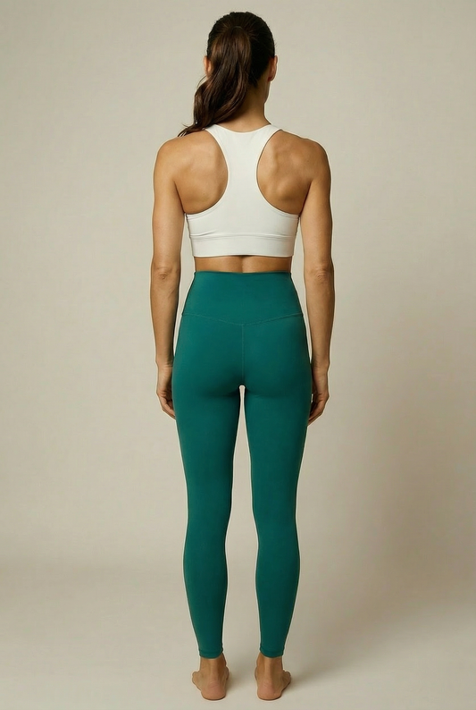 Premium Seamless Yoga Legging – Yeşil Tayt
